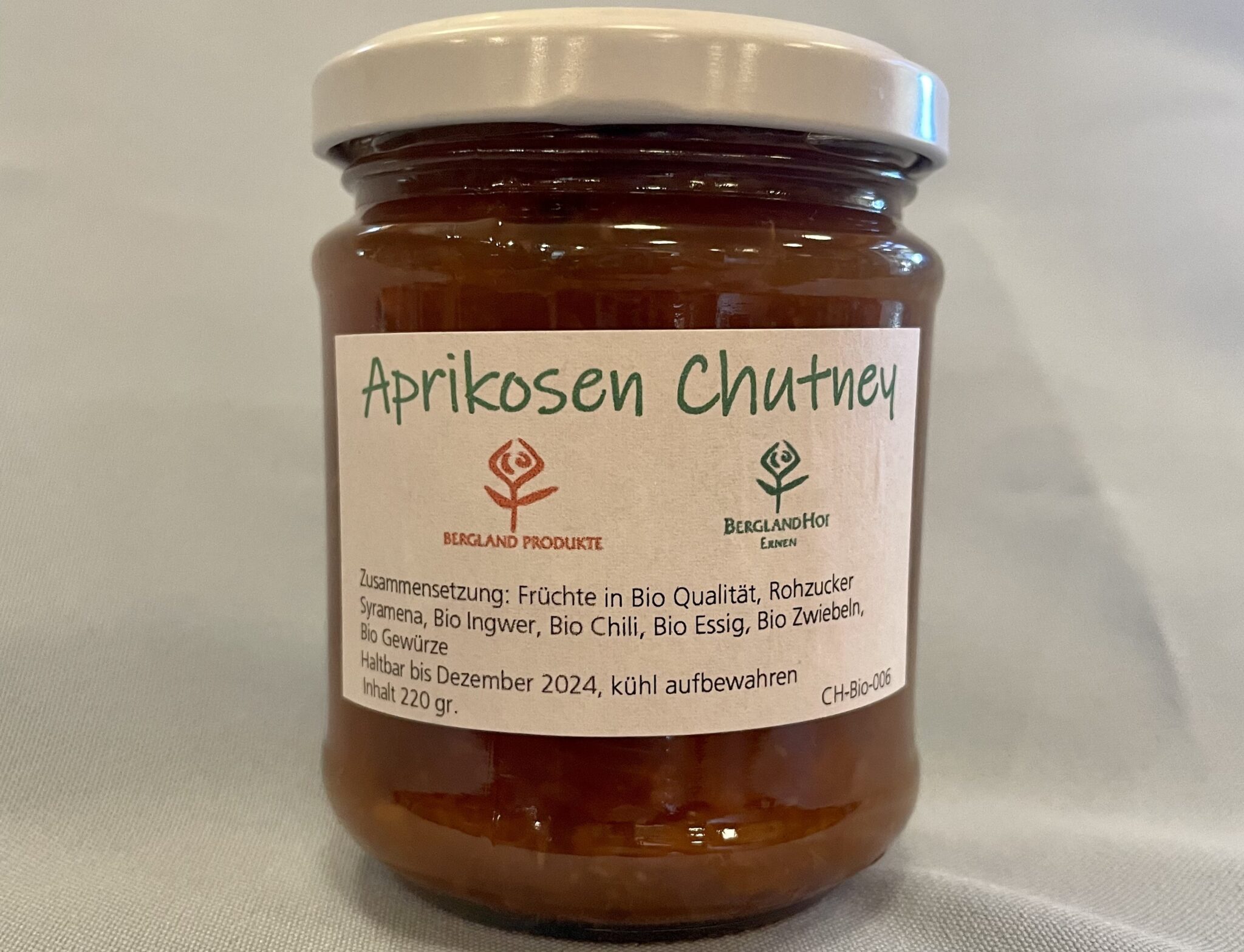 Aprikosen Chutney - BerglandHof Ernen